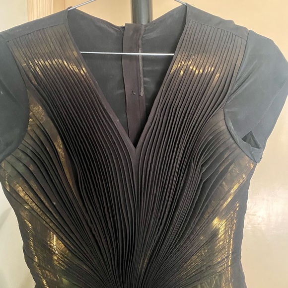 Amit Aggarwal Haute Couture sculpted Little Black Dress - Picture 3 of 7